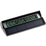 Парковочная визитка Litera Solar, черная — изображение 2