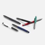Ручка шариковая Digit Soft Touch со стилусом, синяя — изображение 5
