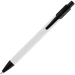 Ручка шариковая Undertone Black Soft Touch, белая — изображение 4