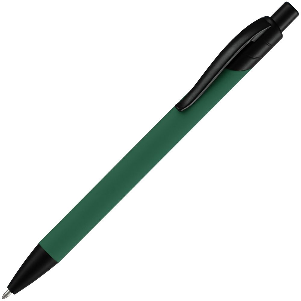 18325.90_4_1000x1000 Ручка шариковая Undertone Black Soft Touch, зеленая — изображение 1