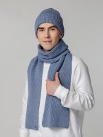 Шарф Tommi, голубой меланж — изображение 6