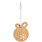 Деревянная подвеска Christmate, шар — изображение 2
