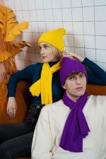 Шапка Yong, фиолетовая — изображение 5