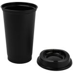 Стакан с крышкой Color Cap Black, черный — изображение 2