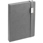 Ежедневник New Factor Metal, серый