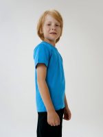 Футболка детская T-Bolka Kids, бирюзовая — изображение 6