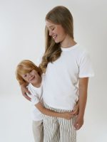 Футболка детская T-Bolka Kids, белая (белоснежная) — изображение 8
