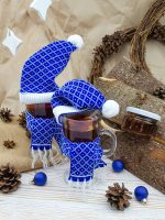 Шарфик на игрушку Dress Cup, синий — изображение 3