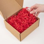 Бумажный наполнитель Chip, красный — изображение 3