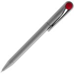 Ручка шариковая Prodir DS1 TMM Dot, серая с красным — изображение 3