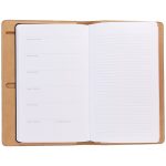 Еженедельник-портфолио Remini, недатированный, бежевый — изображение 5