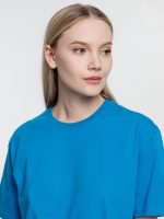 Футболка унисекс T-Bolka 160, бирюзовая — изображение 10