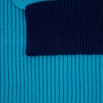 Шарф Snappy, бирюзовый с синим — изображение 2