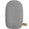 Аккумулятор с беспроводной зарядкой Pebble Wireless 9000 мАч, серый с логотипом СПб - фото № 3