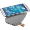 Аккумулятор с беспроводной зарядкой Pebble Wireless 9000 мАч, серый с логотипом СПб - фото № 5