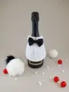 Аксессуар для бутылки Black Tie с логотипом СПб - фото № 2