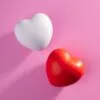 Антистресс «Сердце», белый с логотипом СПб - фото № 5