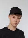 Бейсболка Promo, черная с логотипом СПб - фото № 4
