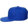 Бейсболка Snapback с прямым козырьком, ярко-синяя с логотипом СПб - фото № 2