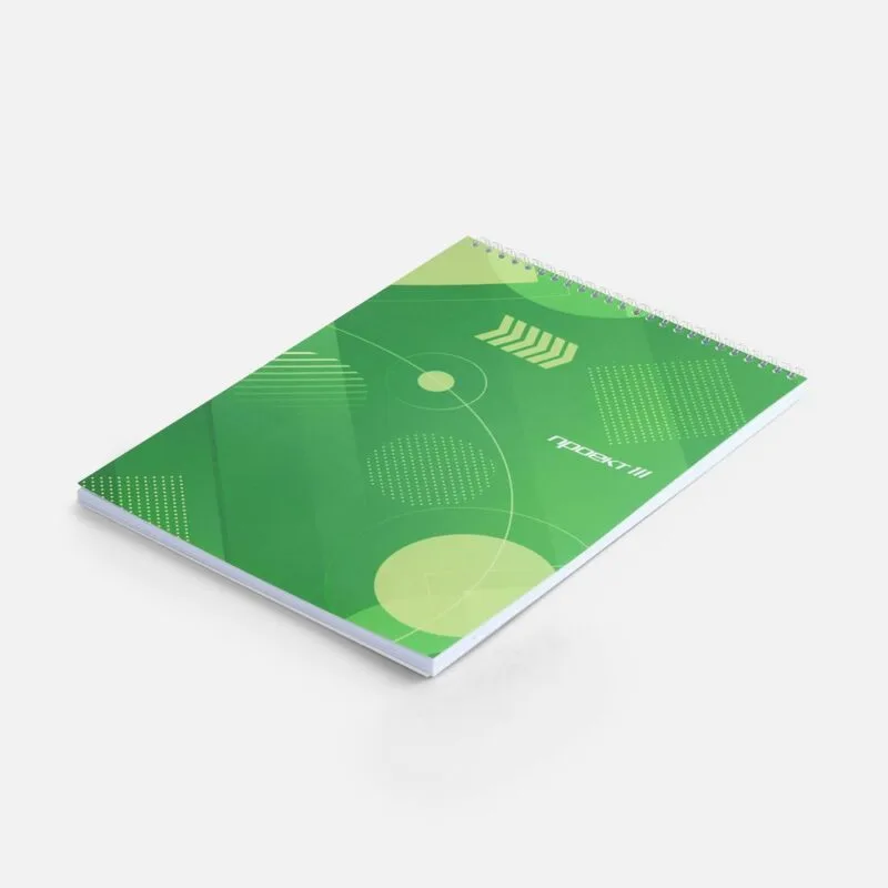 Блокнот на заказ Sketch Print M, в клетку