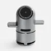 Bluetooth-колонка с беспроводной зарядкой Droid, серая с логотипом СПб - фото № 1