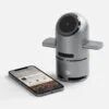 Bluetooth-колонка с беспроводной зарядкой Droid, серая с логотипом СПб - фото № 5