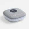 Bluetooth-колонка с беспроводной зарядкой и подсветкой Terrafonic, серая с логотипом СПб - фото № 2
