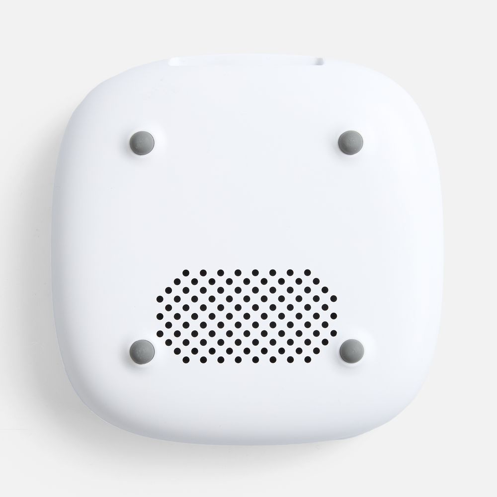 Bluetooth-колонка с беспроводной зарядкой и подсветкой Terrafonic, серая с логотипом СПб - фото № 5