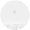 Bluetooth-колонка с беспроводной зарядкой relaxTime, белая с логотипом СПб - фото № 4