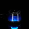 Bluetooth-колонка с подсветкой и беспроводной зарядкой Quantium, черная с логотипом СПб - фото № 6