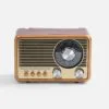 Bluetooth-колонка с радио Listenberg, коричневая с логотипом СПб - фото № 4