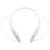 Bluetooth наушники stereoBand, ver.2, белые с логотипом СПб - фото № 3