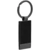 Брелок Gun Metal Rectangle ver.2, графитовый с логотипом СПб - фото № 1