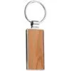 Брелок Wood Rectangle, ver.3 с логотипом СПб - фото № 1