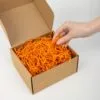 Бумажный наполнитель Chip, оранжевый с логотипом СПб - фото № 4
