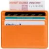 Чехол для карточек Devon, оранжевый с логотипом СПб - фото № 4