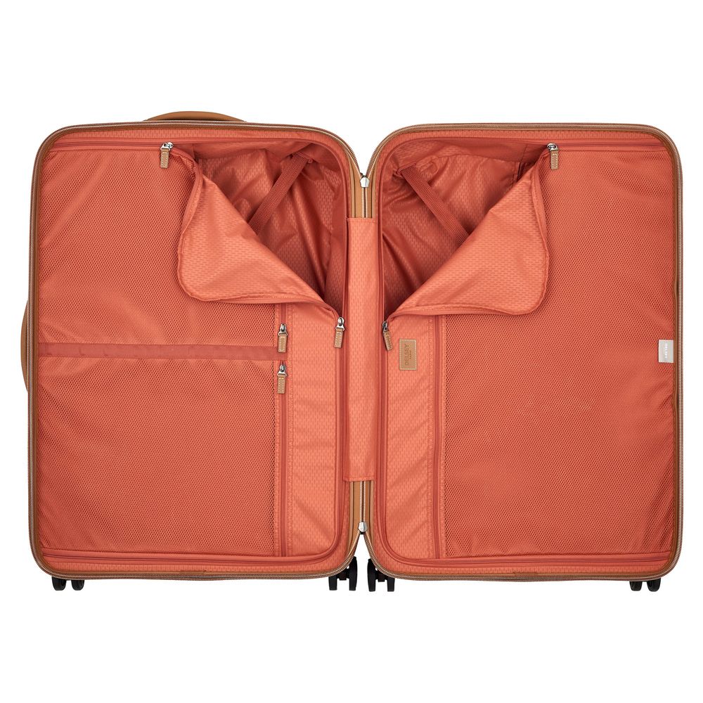 Чемодан Chatelet Air 2.0 L, коричневый с логотипом СПб - фото № 3