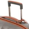 Чемодан E-Lite M, бежевый с логотипом СПб - фото № 5