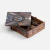 Деревянный пазл в шкатулке PuzzleBox на заказ с логотипом СПб - фото № 4