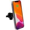 Держатель для смартфона Cooper Auto Wireless с беспроводной зарядкой, белый с логотипом СПб - фото № 6