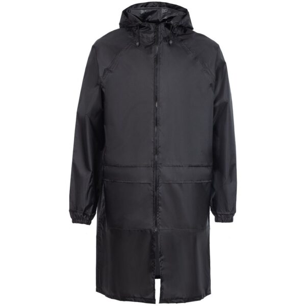 Дождевик Rainman Zip Pro, черный с логотипом СПб - фото № 1