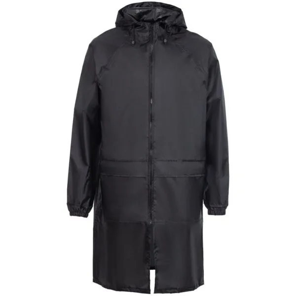 Дождевик Rainman Zip Pro, черный с логотипом СПб - фото № 1