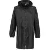 Дождевик «Водкостойкий», черный с логотипом СПб - фото № 3