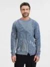 Джемпер Denim на заказ, полушерсть с логотипом СПб - фото № 3