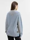 Джемпер Denim на заказ, полушерсть с логотипом СПб - фото № 6