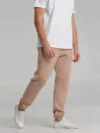 Джоггеры Kulonga, бежевые с логотипом СПб - фото № 5