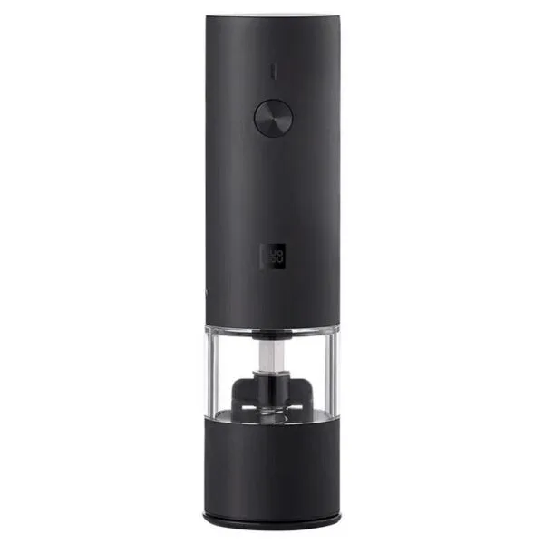 Электрическая мельница для специй HuoHou Electric Mini Grinder Rechargable, черная с логотипом СПб - фото № 1