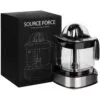 Электрическая соковыжималка для цитрусовых Source Force, серебристо-черная с логотипом СПб - фото № 4