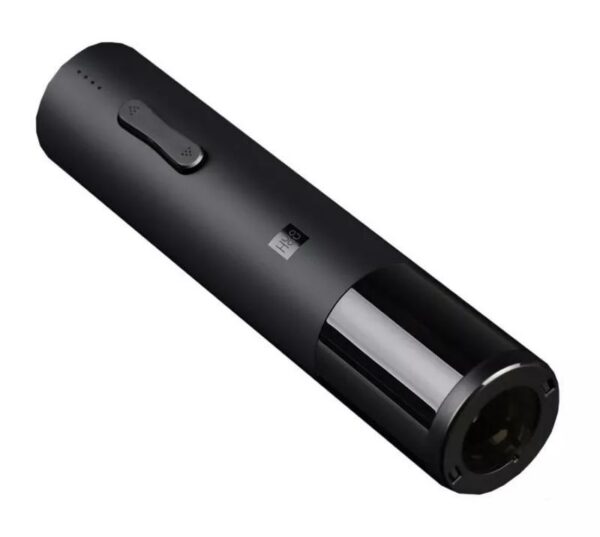 Электрический штопор HuoHou Electric Wine Bottle Opener, черный с логотипом СПб - фото № 1