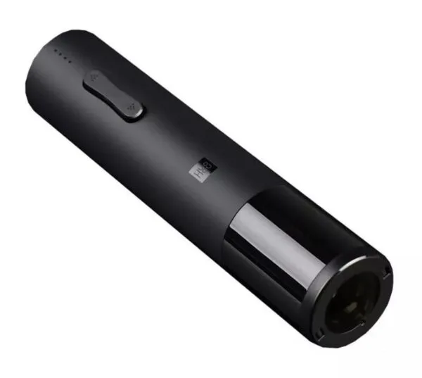 Электрический штопор HuoHou Electric Wine Bottle Opener, черный с логотипом СПб - фото № 1